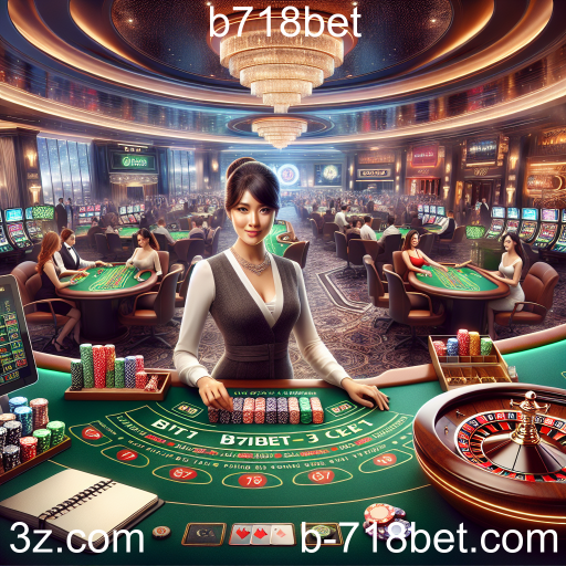 A Experiência Imersiva do Cassino Ao Vivo no b718bet